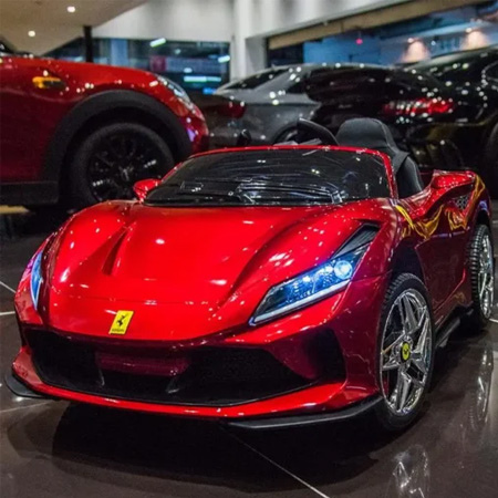 Ferrari Kids Car with Bluetooth and Music system